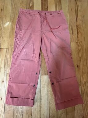 Style & Co. Coral Casual Drawstring Wide-Leg Pants